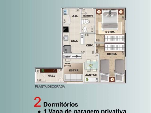 #52247 - Apartamento para Venda em São Vicente - SP - 2
